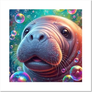 Baby Manatee Posters and Art